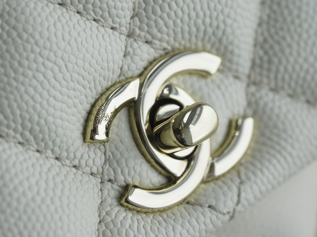 CHANEL SMALL  HANDLE FLAP BAG