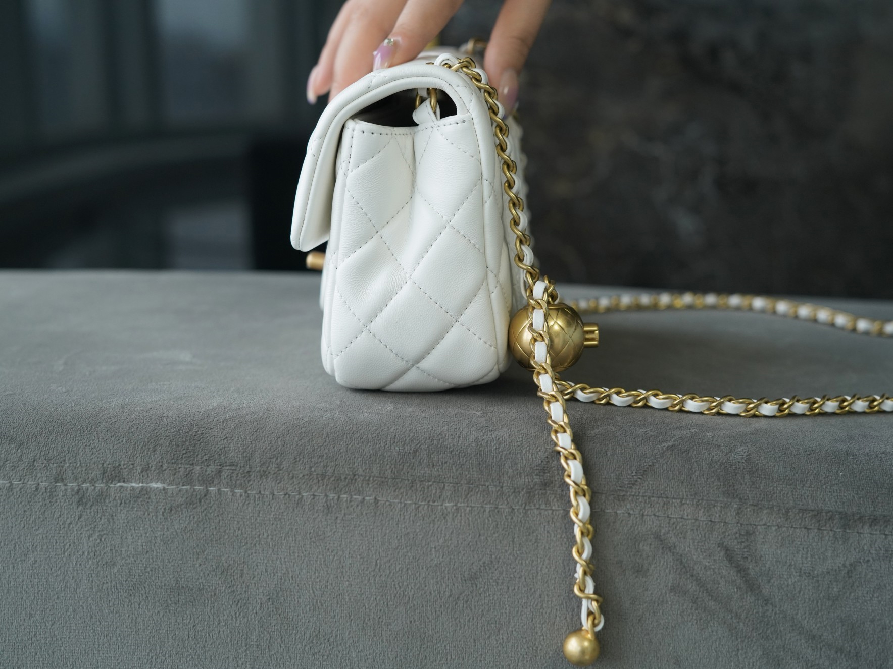 CHANEL PEARL CRUSH MINI FLAP BAG