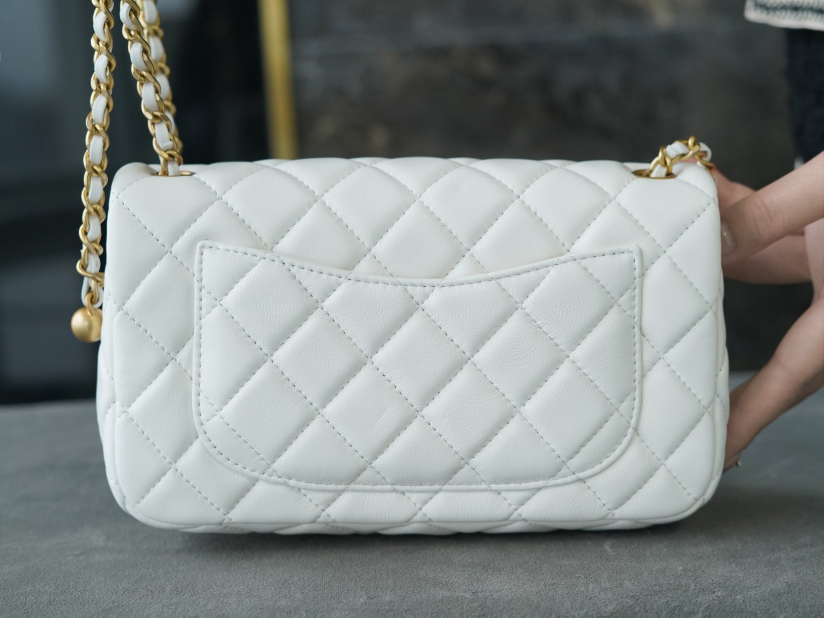 CHANEL PEARL CRUSH MINI FLAP BAG