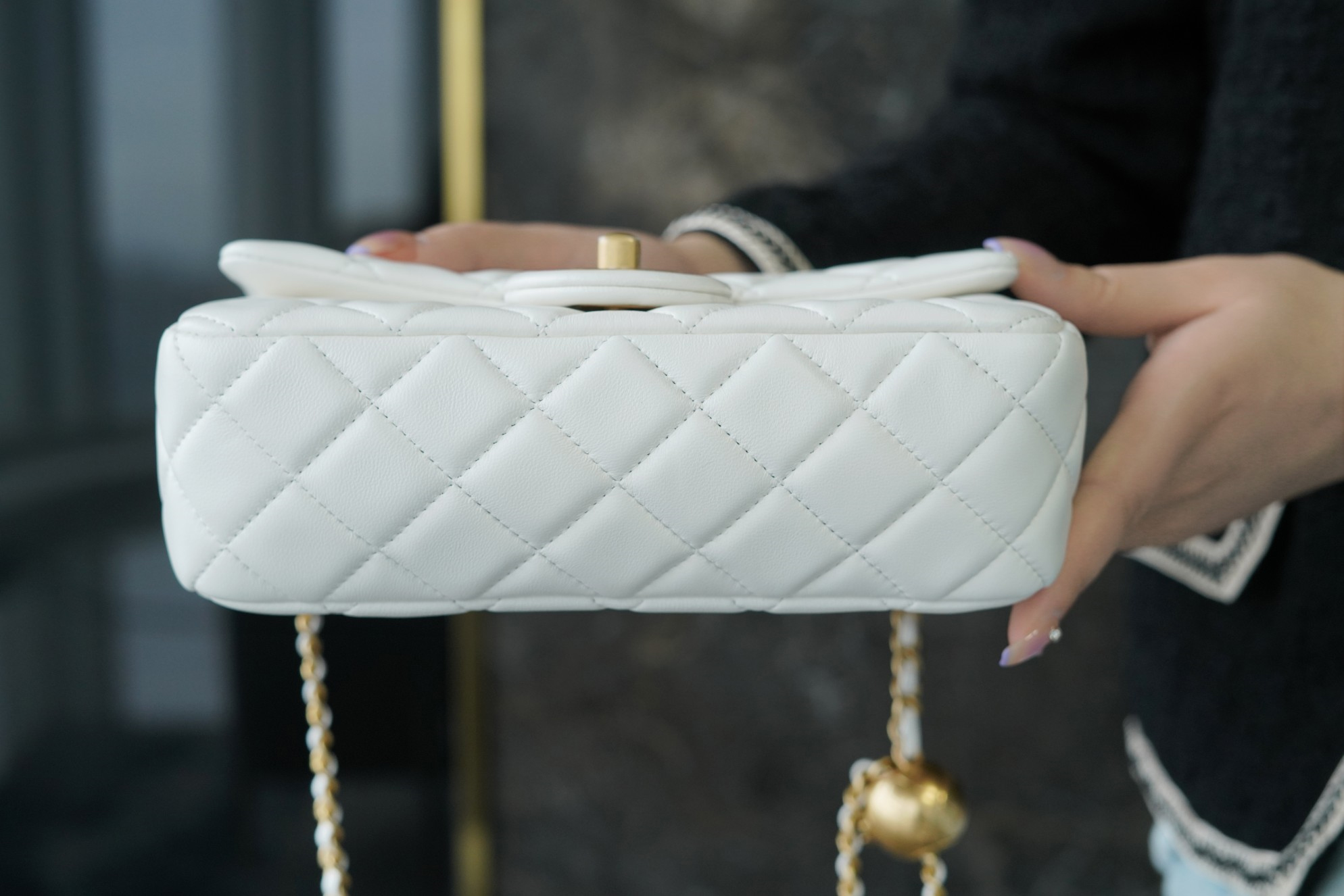 CHANEL PEARL CRUSH MINI FLAP BAG