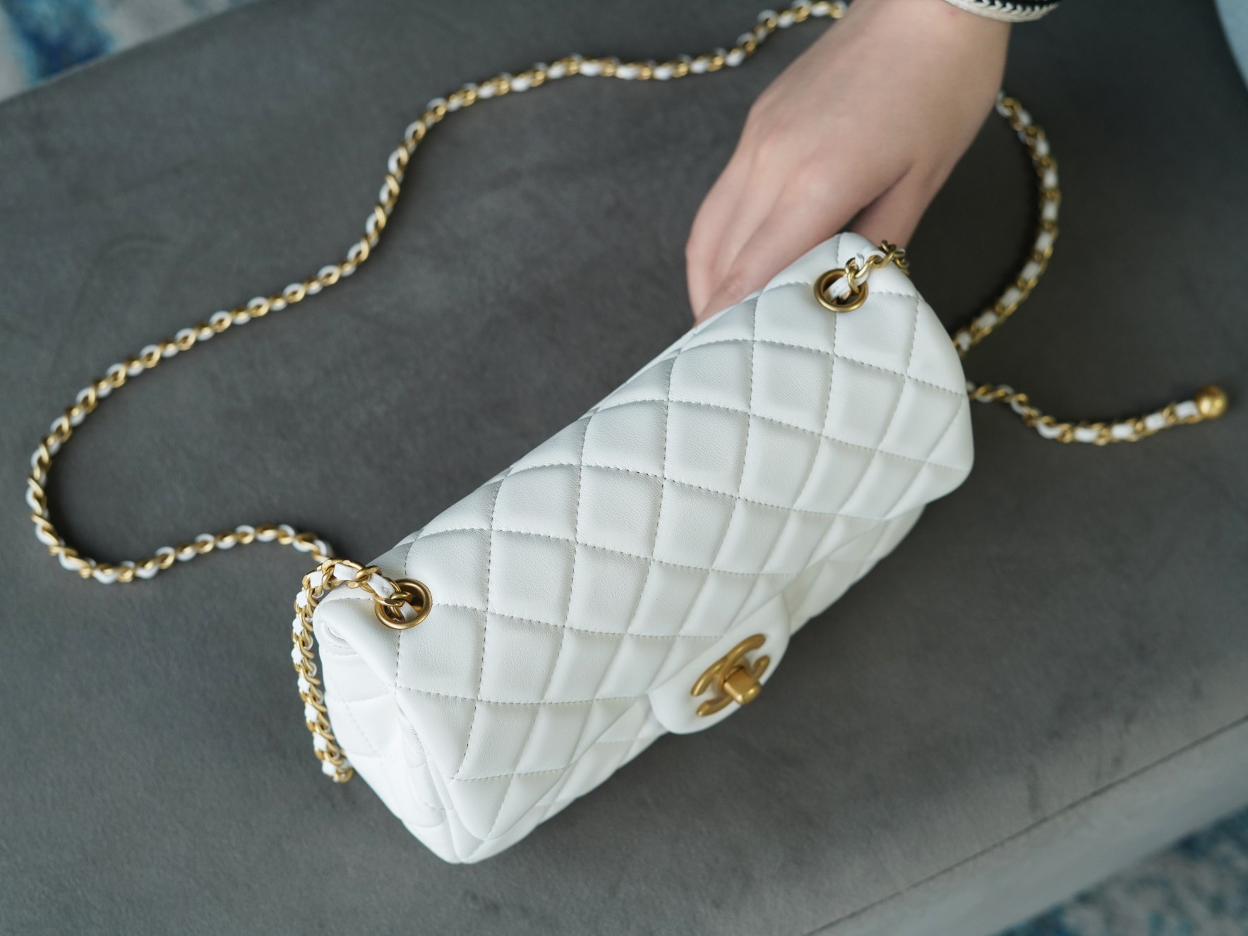 CHANEL PEARL CRUSH MINI FLAP BAG