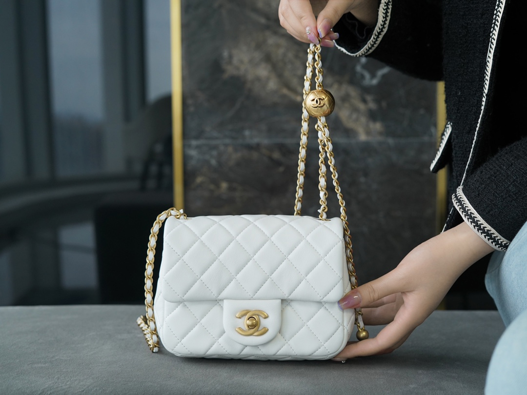 CHANEL PEARL CRUSH MINI FLAP BAG