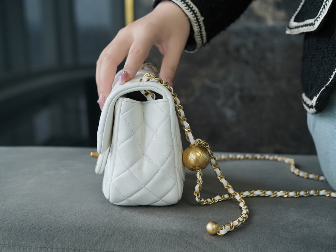 CHANEL PEARL CRUSH MINI FLAP BAG