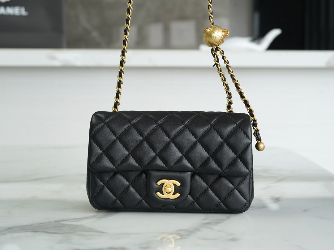 CHANEL PEARL CRUSH MINI RECTANGULAR FLAP BAG