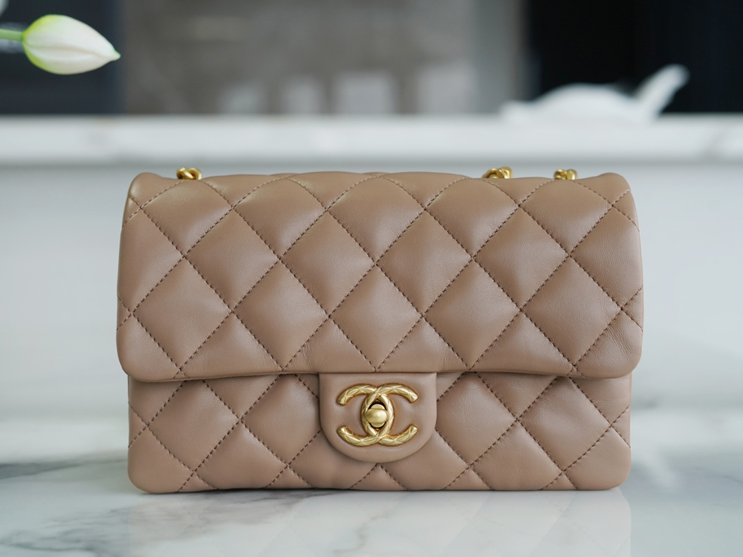 CHANEL MEDIUM PILLOW CRUSH FLAP BAG