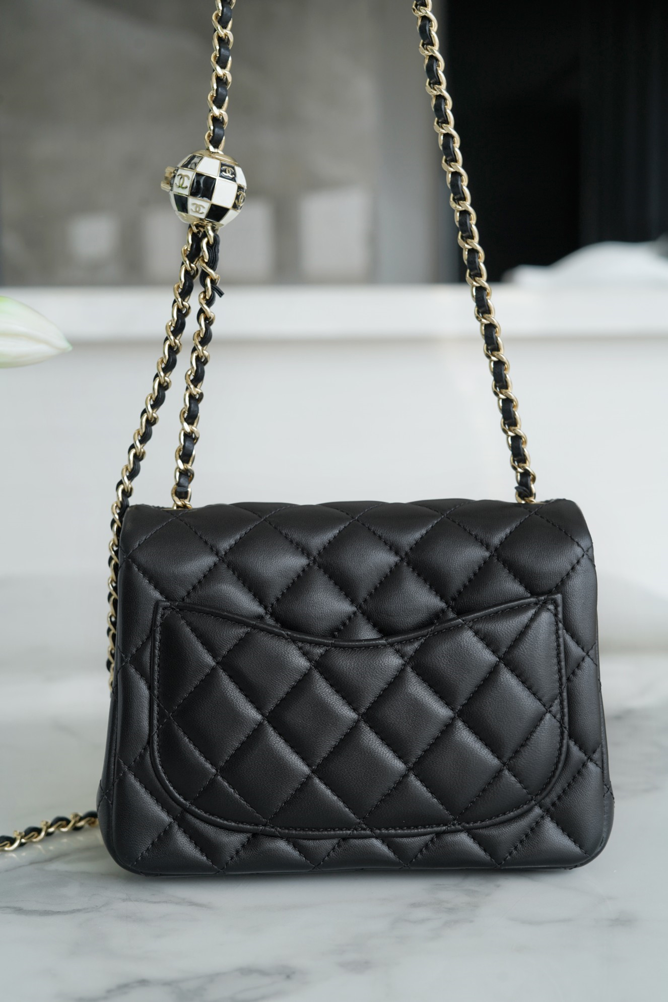 CHANEL PEARL CRUSH MINI FLAP BAG 