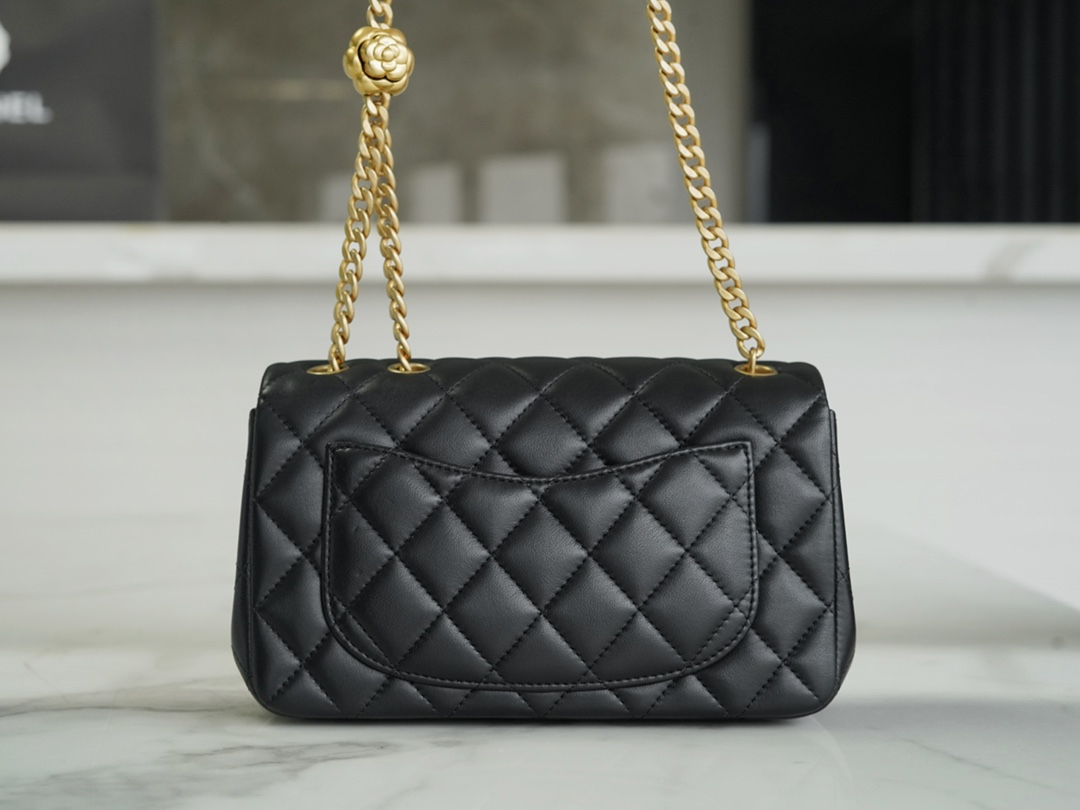 CHANEL CAMELLIA MINI FLAP BAG