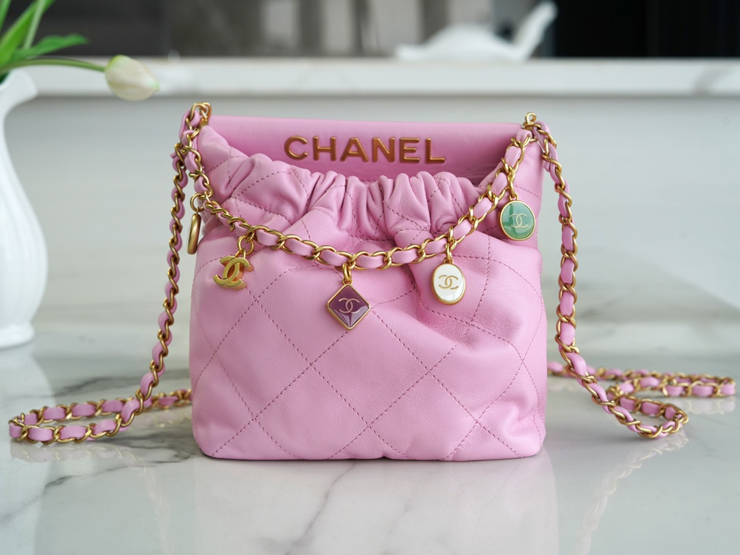 CHANEL MINI BUCKET BAG 