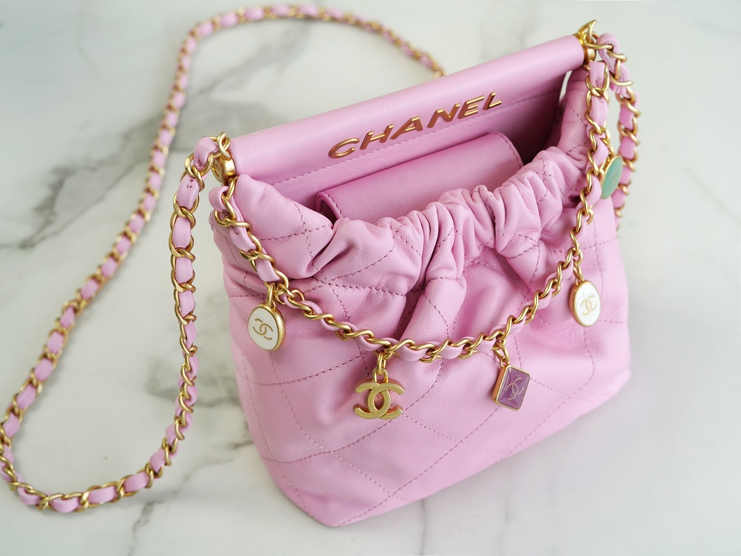 CHANEL MINI BUCKET BAG 