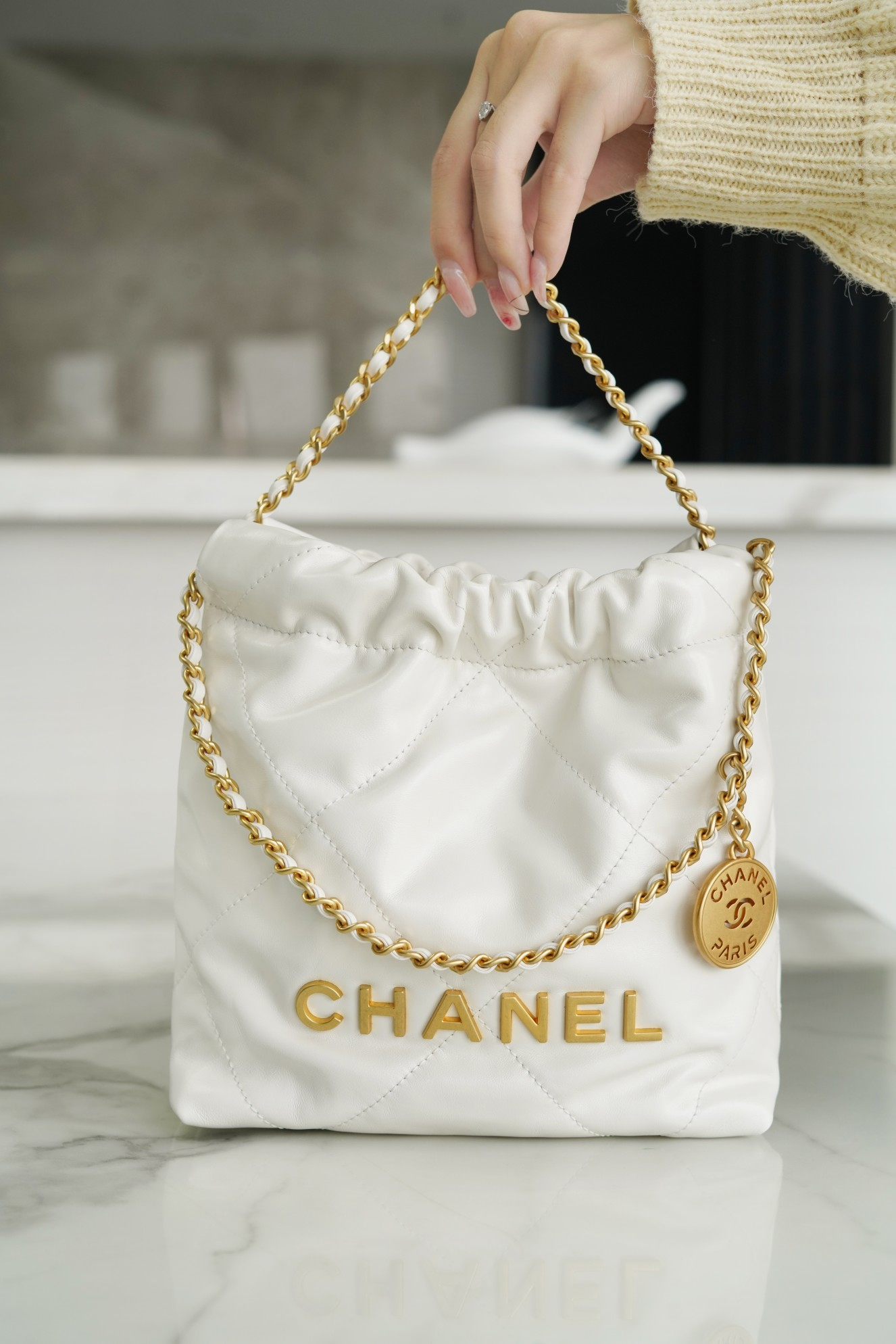 CHANEL 22 MINI BAG 