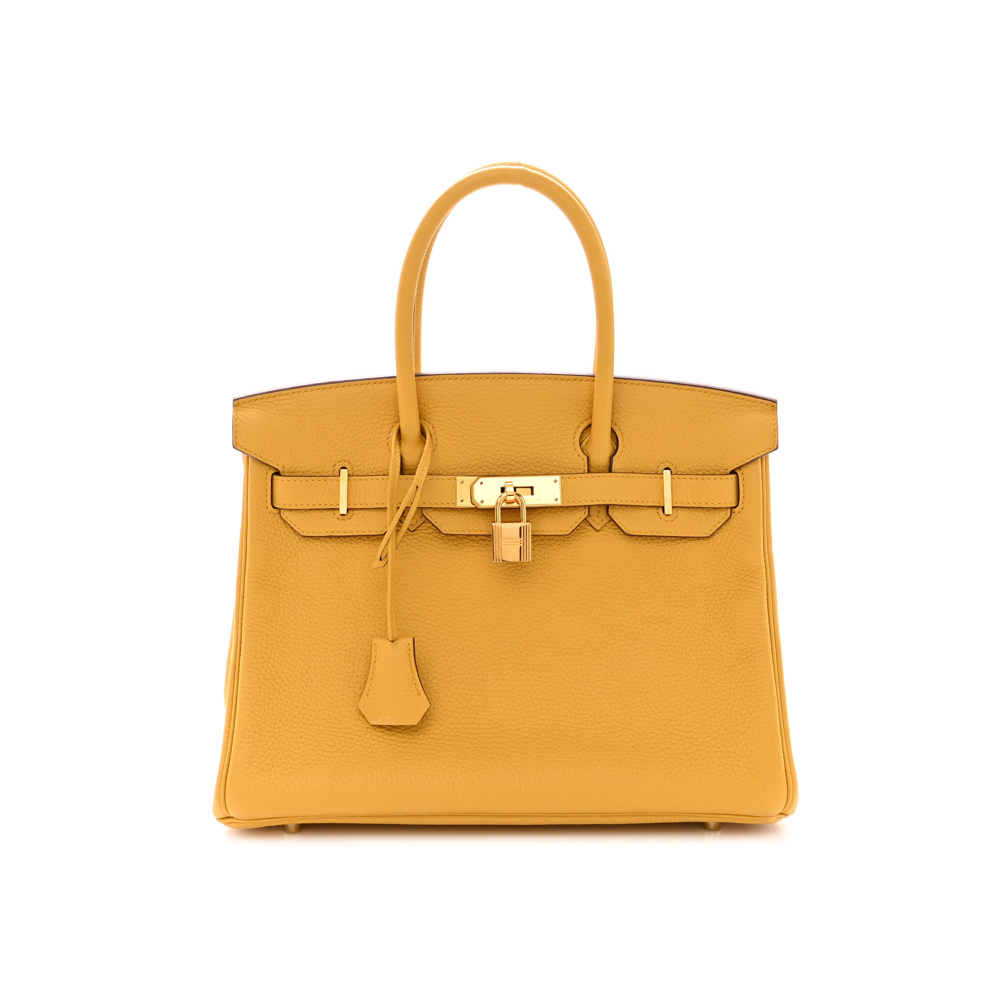 BIRKIN 30 JAUNE AMBRE TOGO